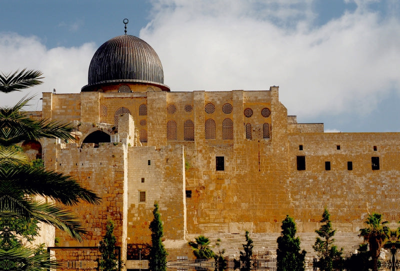 Premium Textil-Leinwand Al-Aqsa-Moschee