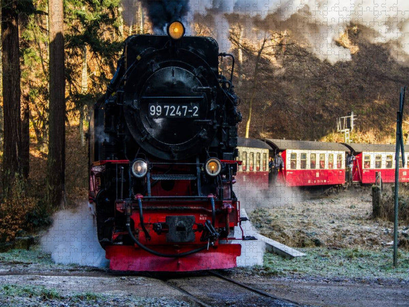 Harzer Dampfmoment - CALVENDO Foto-Puzzle'