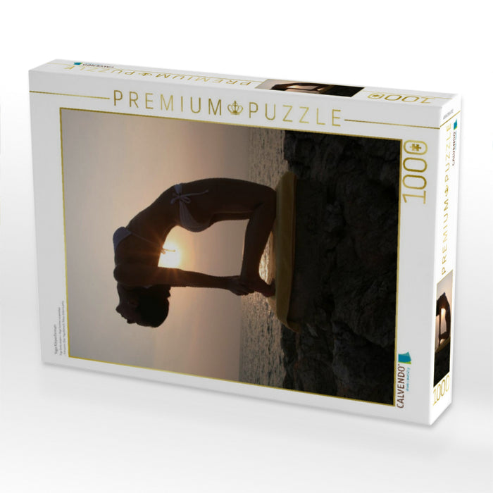 Yoga Körperformen - CALVENDO Foto-Puzzle'