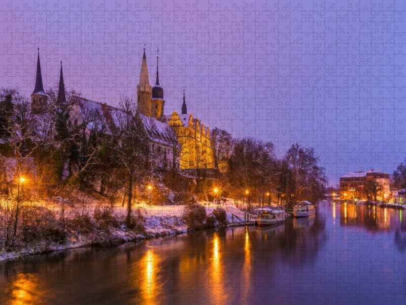 Schloss Merseburg - CALVENDO Foto-Puzzle'