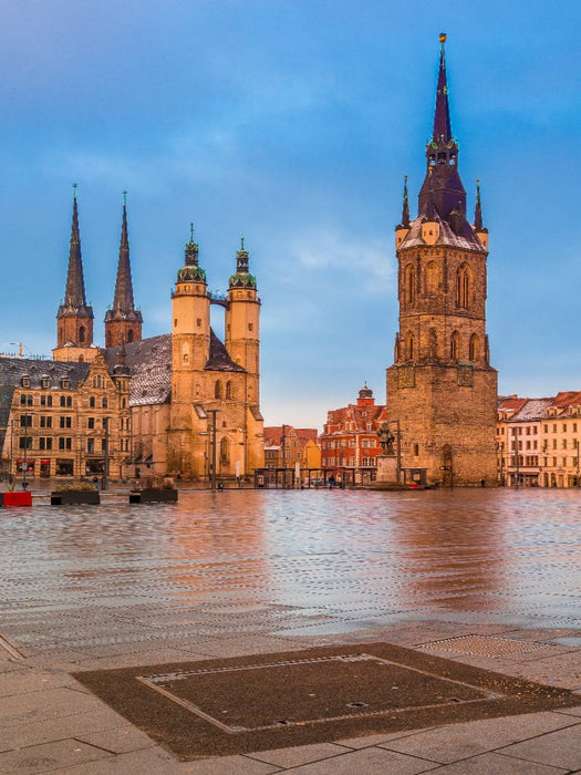 Halle am Morgen - CALVENDO Foto-Puzzle'