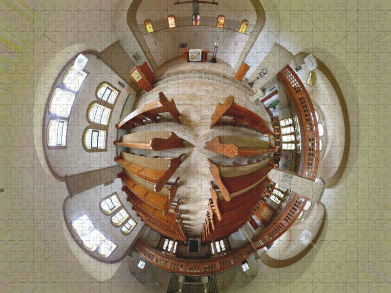 Braker Kirche in Bielefeld - Brake - CALVENDO Foto-Puzzle'