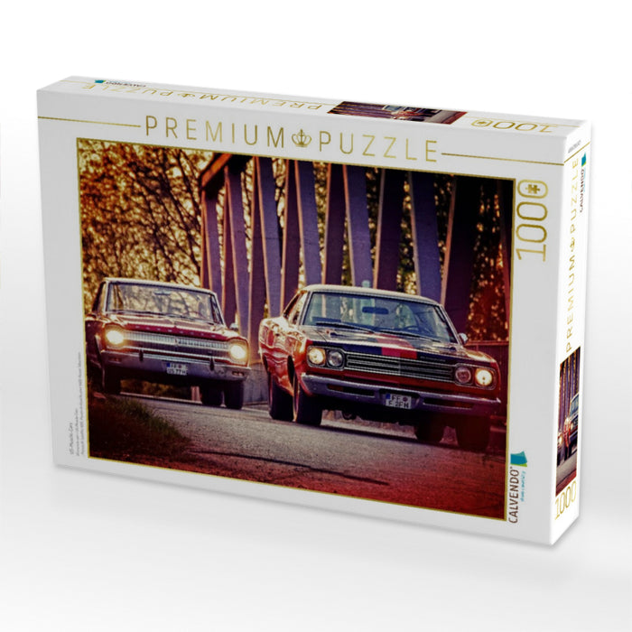 US-Muscle-Cars - CALVENDO Foto-Puzzle'