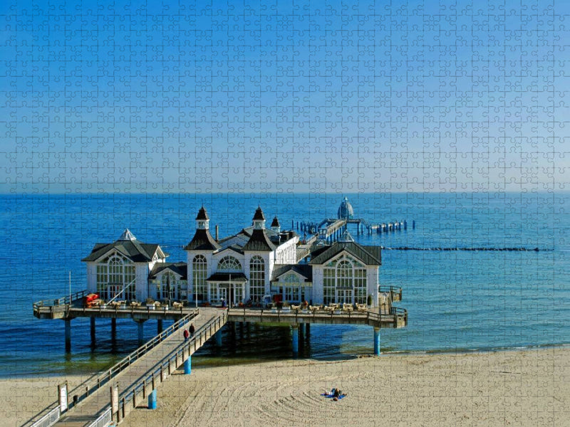 Anleger Badeort Sellin - CALVENDO Foto-Puzzle'