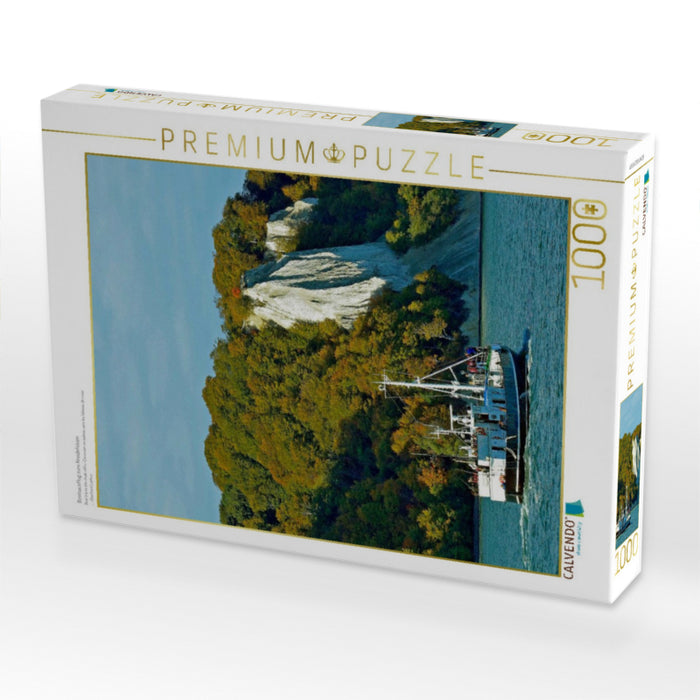 Bootsausflug zum Kreidefelsen - CALVENDO Foto-Puzzle'