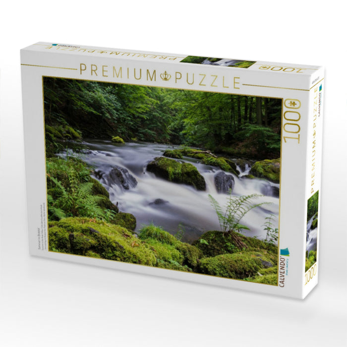 Sommer im Bodetal - CALVENDO Foto-Puzzle'