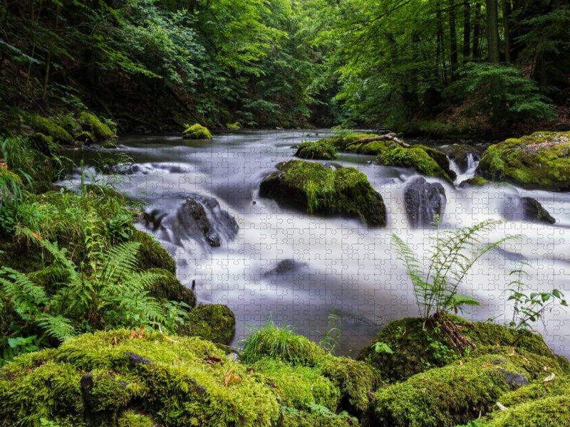 Sommer im Bodetal - CALVENDO Foto-Puzzle'