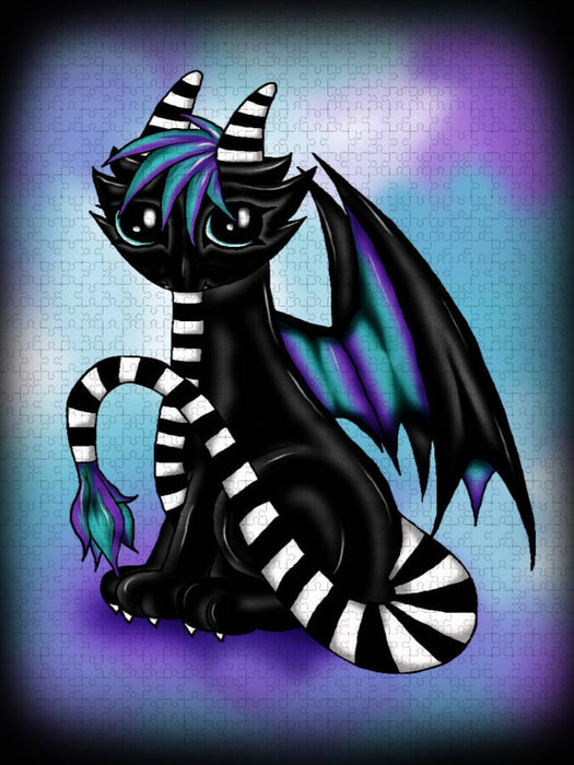 Scene Drache - CALVENDO Foto-Puzzle'