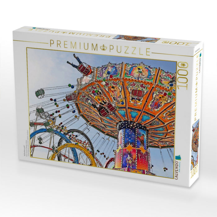 Kettenkarussell - CALVENDO Foto-Puzzle'