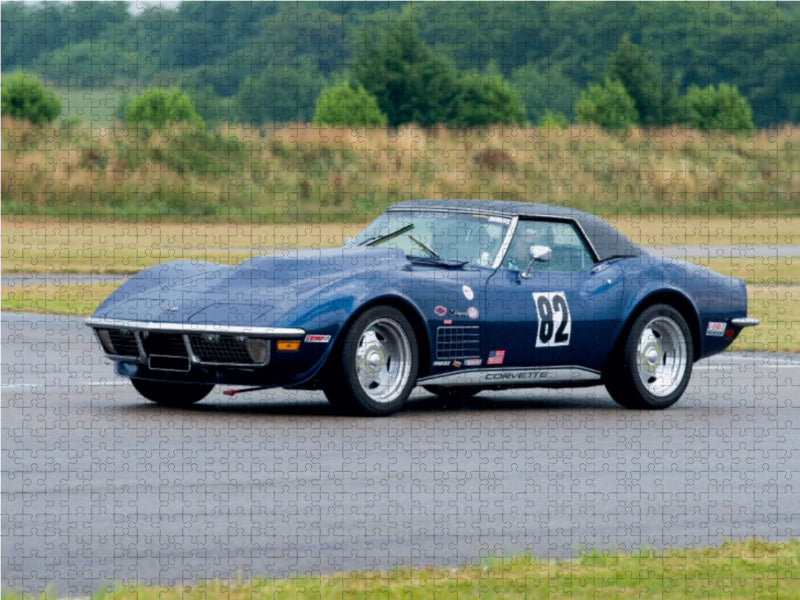 Corvette C3 1000 Teile Puzzle quer - CALVENDO Foto-Puzzle'