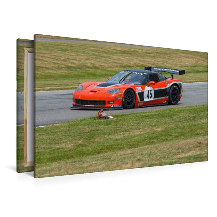 Premium Textil-Leinwand Corvette C6 Callaway GT3