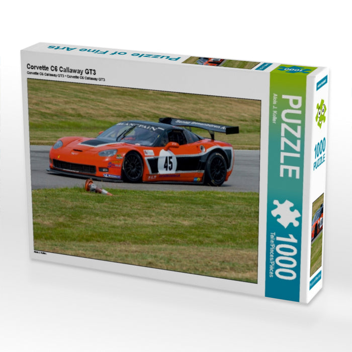 Corvette C6 Callaway GT3 1000 Teile Puzzle quer - CALVENDO Foto-Puzzle'