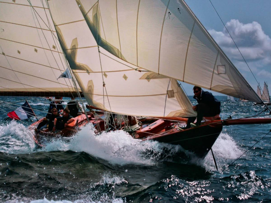Segelboot auf dem Meer - CALVENDO Foto-Puzzle'