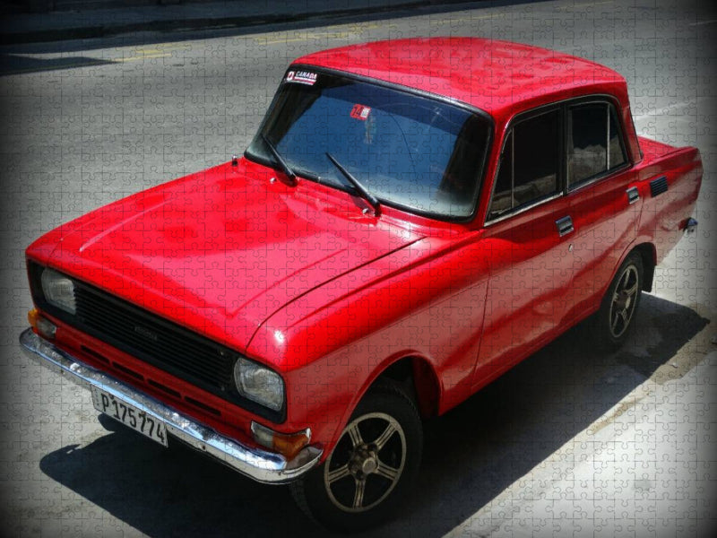 Ein Motiv aus dem Kalender "Auto-Legenden - MOSKWITSCH" - CALVENDO Foto-Puzzle'