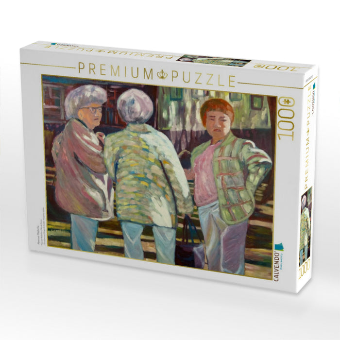 Meenzer Mädsche - CALVENDO Foto-Puzzle'