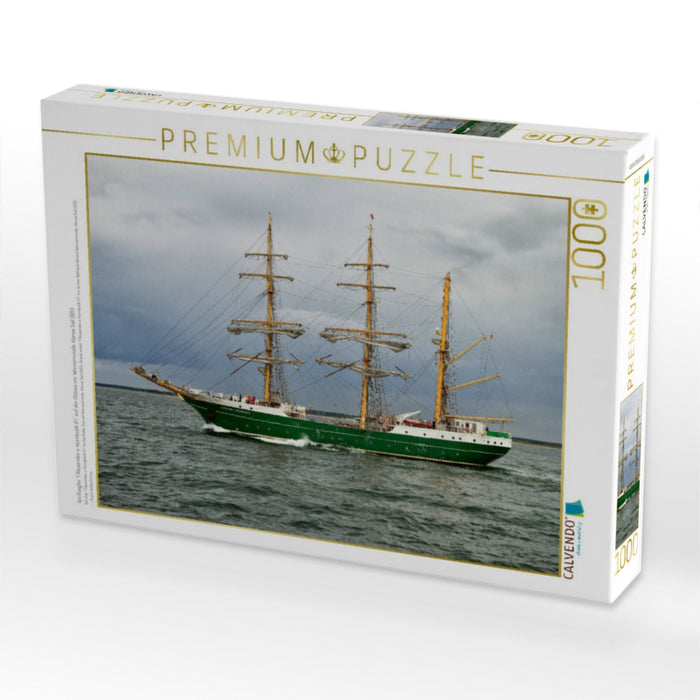 Großsegler "Alexander v. Humboldt II" auf der Ostsee vor Warnemünde, Hanse Sail 2013 - CALVENDO Foto-Puzzle'
