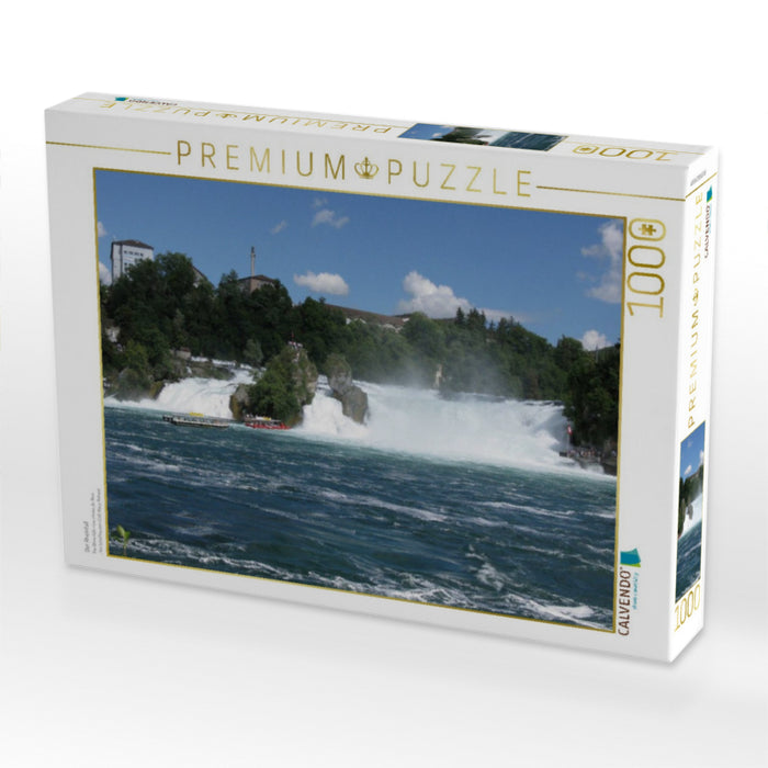 Der Rheinfall - CALVENDO Foto-Puzzle'