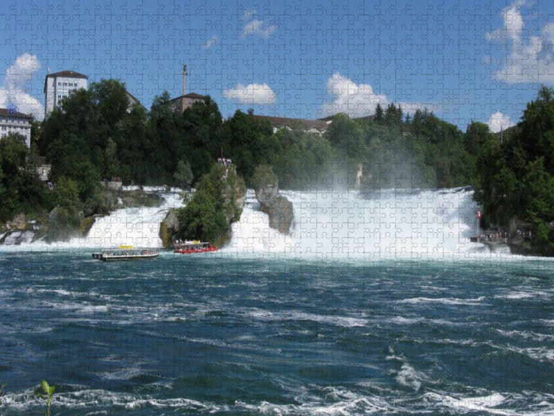 Der Rheinfall - CALVENDO Foto-Puzzle'