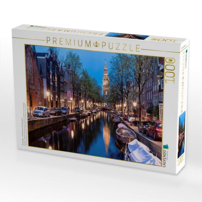 Amsterdam - Zuiderkerk am Groenburgwal - CALVENDO Foto-Puzzle'