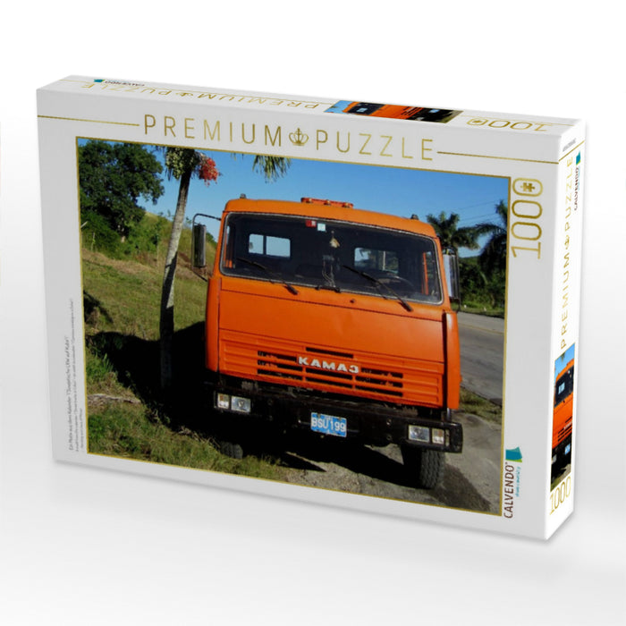 Ein Motiv aus dem Kalender "Sowjetische LKW auf Kuba" - CALVENDO Foto-Puzzle'