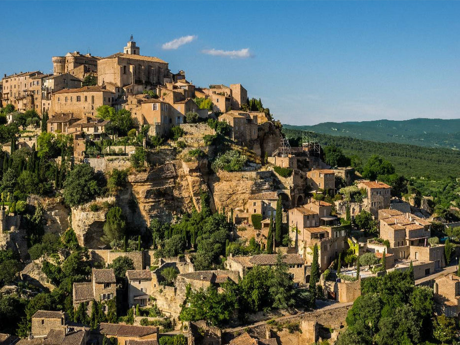 Gordes im Abendlicht - CALVENDO Foto-Puzzle'