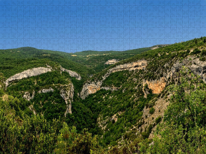 Provence - Gorges de la Nesque - CALVENDO Foto-Puzzle'