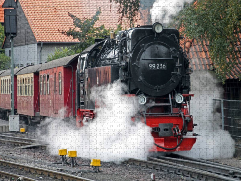 Unter Dampf - CALVENDO Foto-Puzzle'