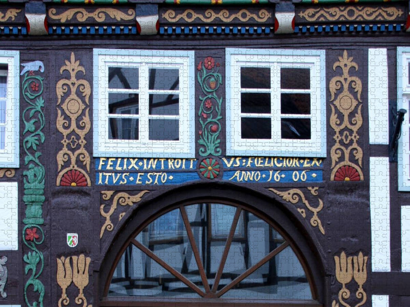 Das Doktorhaus in Blomberg - CALVENDO Foto-Puzzle'