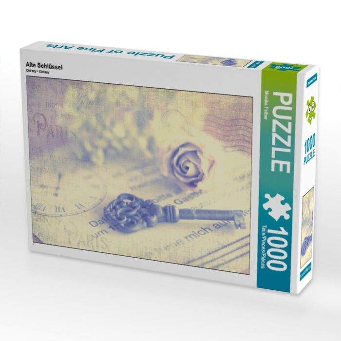 Alte Schlüssel 1000 Teile Puzzle quer - CALVENDO Foto-Puzzle'