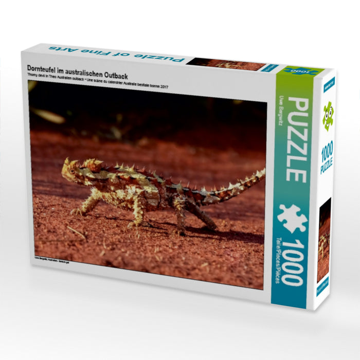 Dornteufel im australischen Outback 1000 Teile Puzzle quer - CALVENDO Foto-Puzzle'