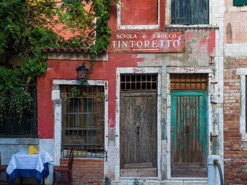 Alte Fassade im Centro Storico - CALVENDO Foto-Puzzle'