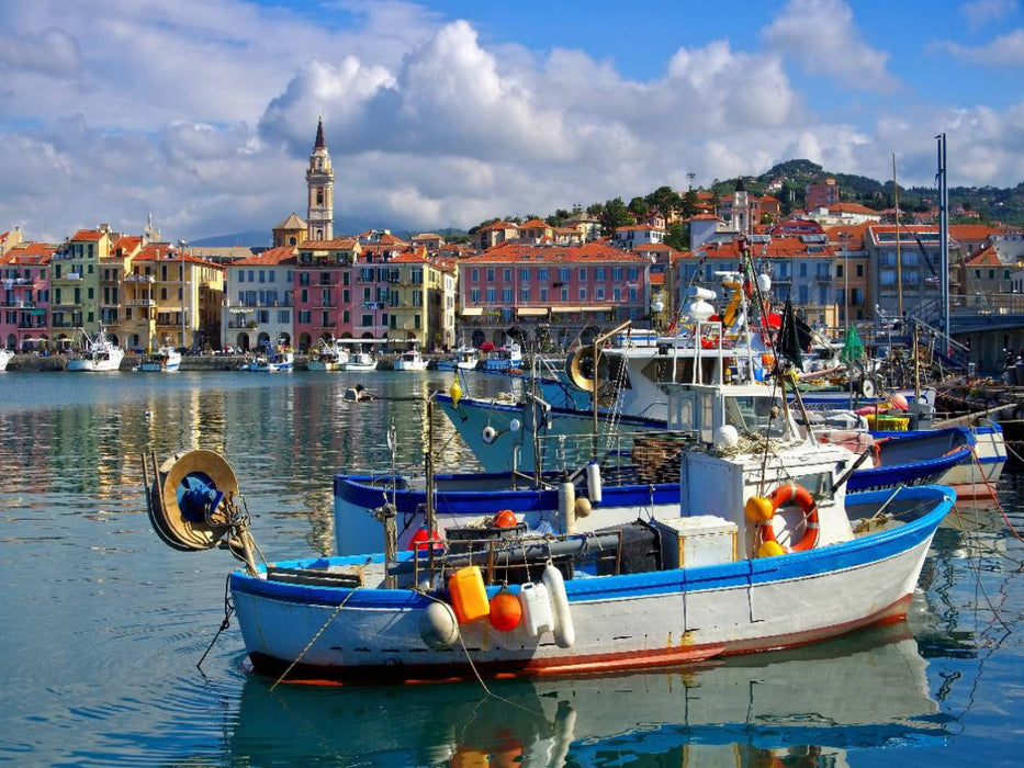Hafen in Imperia - CALVENDO Foto-Puzzle'