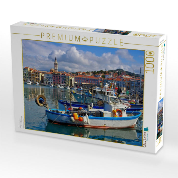 Hafen in Imperia - CALVENDO Foto-Puzzle'