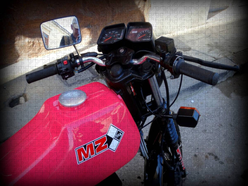 Ein Motiv aus dem Kalender "Motorrad-Legenden - MZ" - CALVENDO Foto-Puzzle'