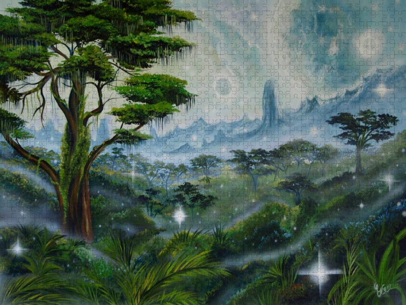 Im Land der Avatare - CALVENDO Foto-Puzzle'
