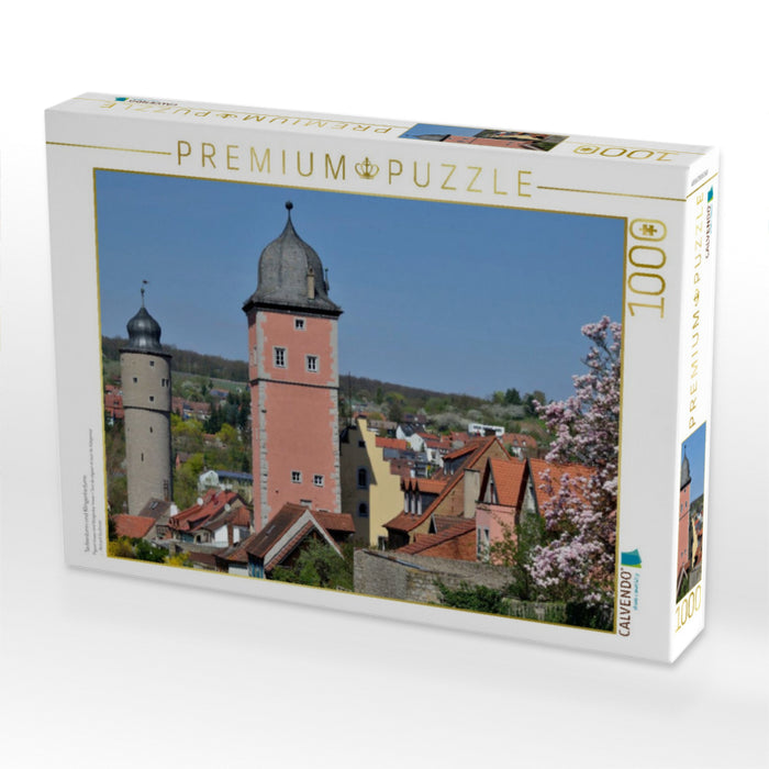 Taubenturm und Klingentorturm - CALVENDO Foto-Puzzle'