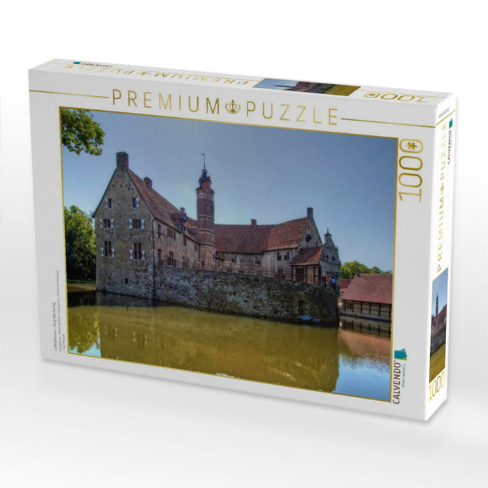 Lüdinghausen - Burg Vischering - CALVENDO Foto-Puzzle'