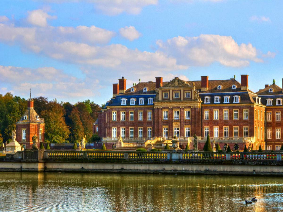 Schloss Nordkirchen das westfälische Versailles, ein barockes Wasserschloss - CALVENDO Foto-Puzzle'