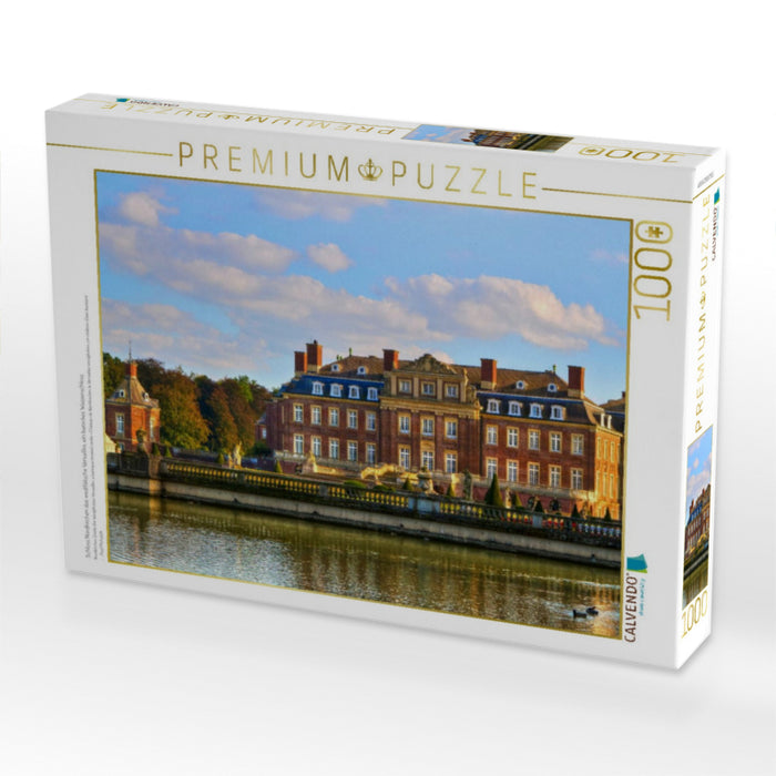 Schloss Nordkirchen das westfälische Versailles, ein barockes Wasserschloss - CALVENDO Foto-Puzzle'