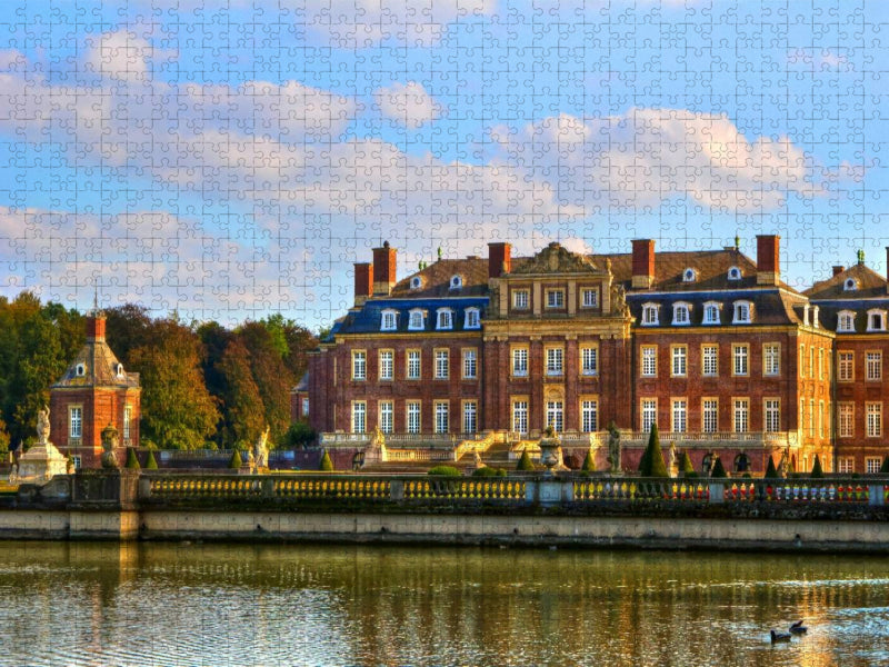 Schloss Nordkirchen das westfälische Versailles, ein barockes Wasserschloss - CALVENDO Foto-Puzzle'
