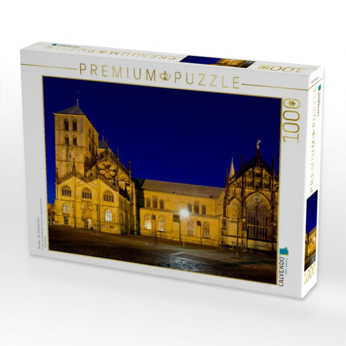 Münster - Der St.Paulus-Dom - CALVENDO Foto-Puzzle'