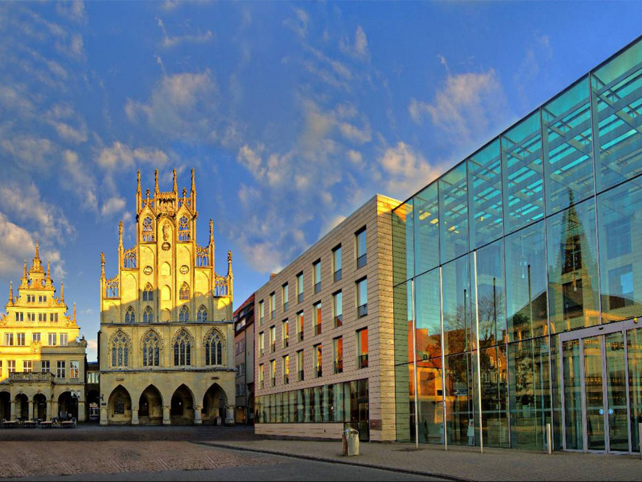 Münster - Das Rathaus - CALVENDO Foto-Puzzle'