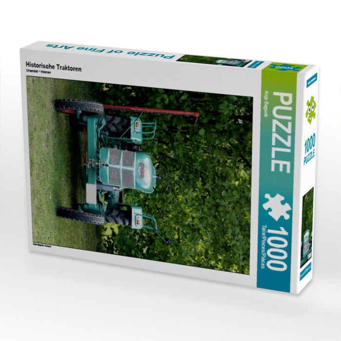 Historische Traktoren 1000 Teile Puzzle hoch - CALVENDO Foto-Puzzle'