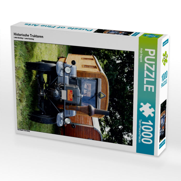 Historische Traktoren 1000 Teile Puzzle hoch - CALVENDO Foto-Puzzle'