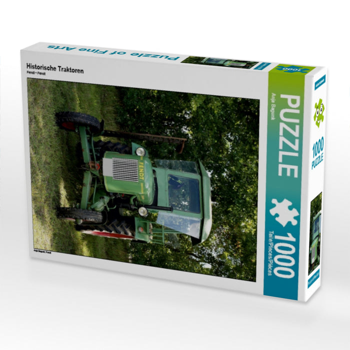 Historische Traktoren 1000 Teile Puzzle hoch - CALVENDO Foto-Puzzle'