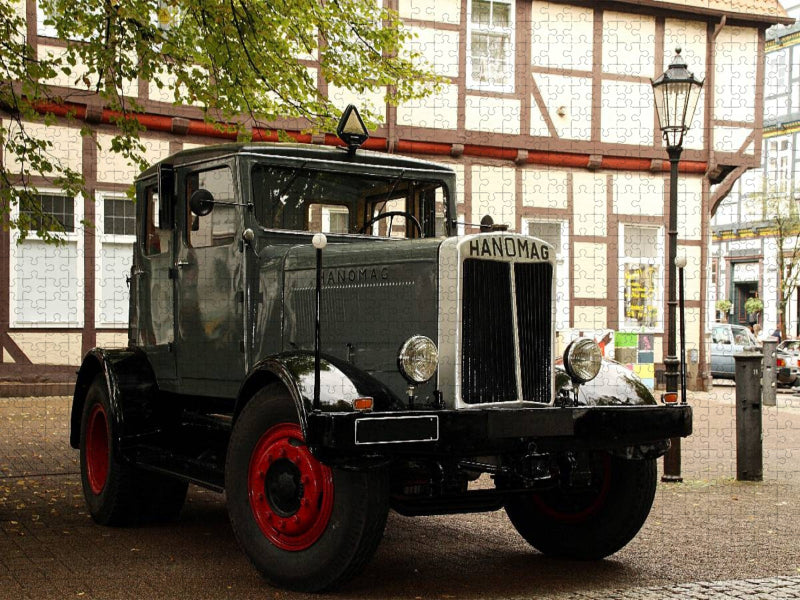 Automobile vergangener Jahrzehnte - CALVENDO Foto-Puzzle'
