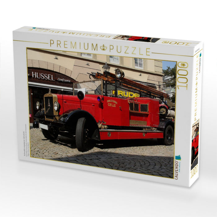 Automobile vergangener Jahrzehnte - CALVENDO Foto-Puzzle'