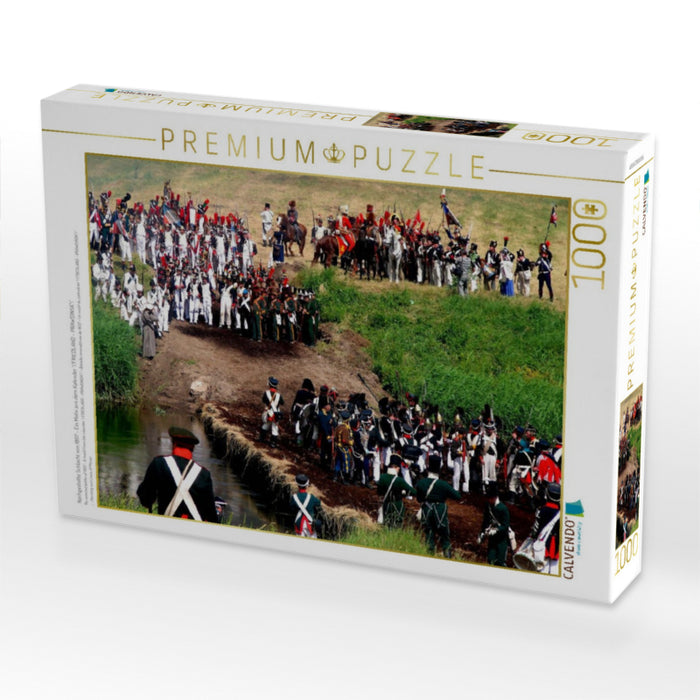 Nachgestellte Schlacht von 1807 - Ein Motiv aus dem Kalender "FRIEDLAND - PRAWDINSK" - CALVENDO Foto-Puzzle'