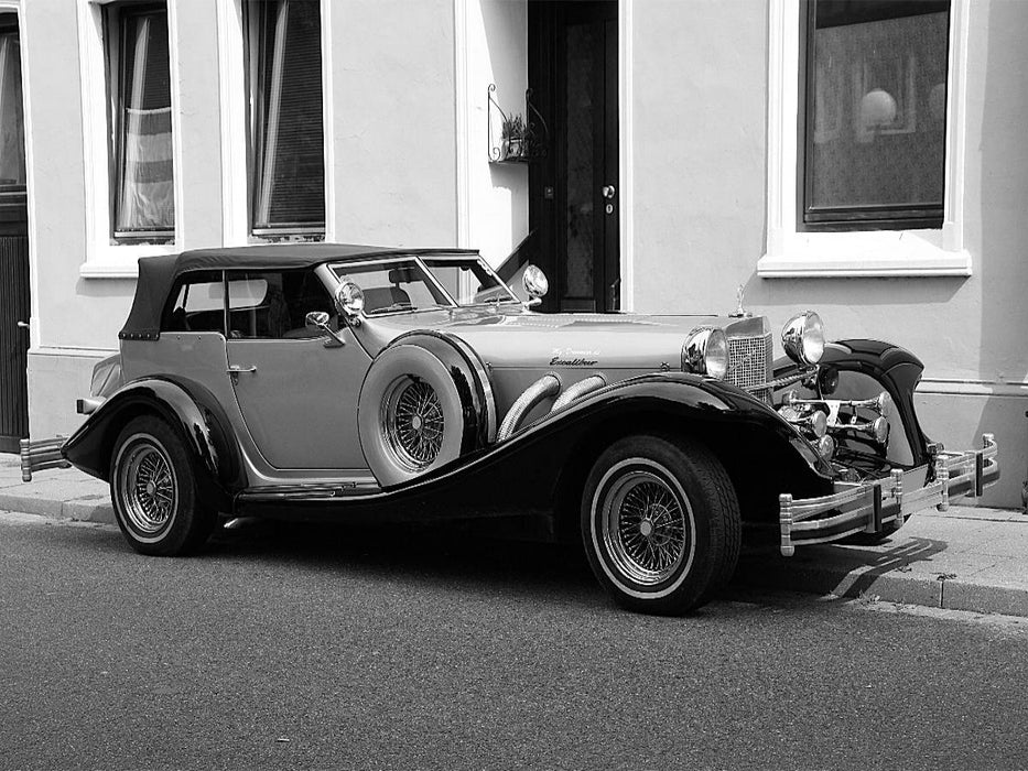 Automobile vergangener Jahrzehnte - CALVENDO Foto-Puzzle'