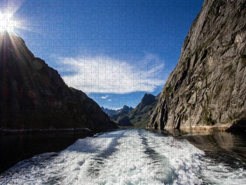 Trollfjord - CALVENDO Foto-Puzzle'